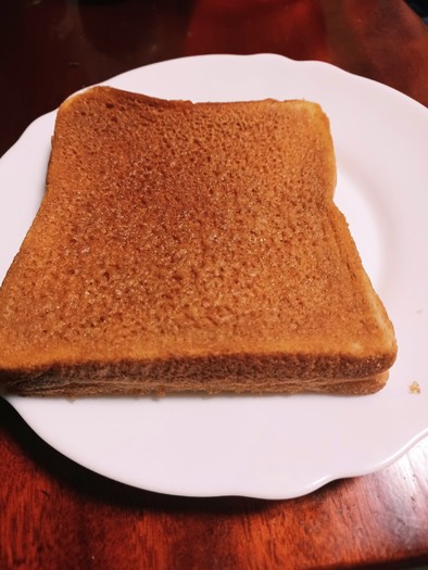 給食のきなこトーストの写真