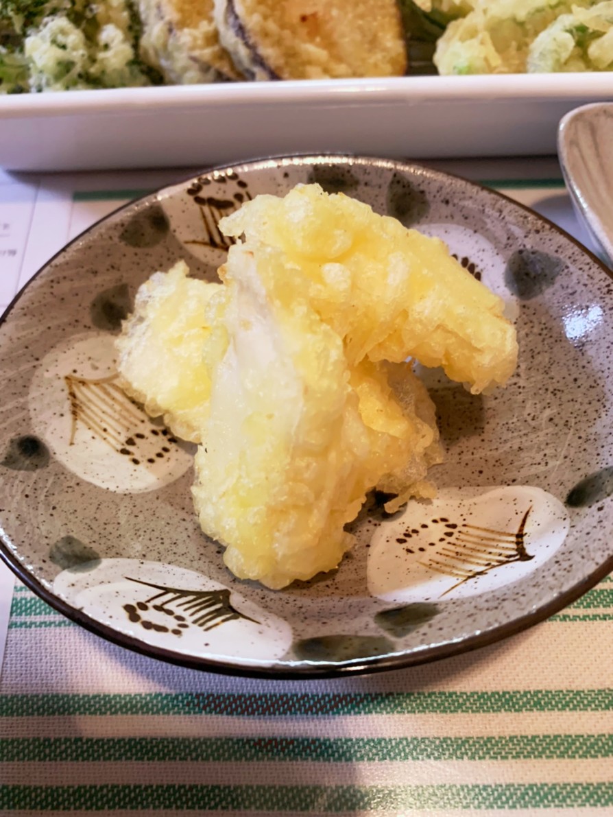 とろ～りカマンベールチーズとカブの天ぷらの画像