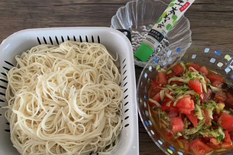 簡単素麺つゆアレンジ レシピ 作り方 By ゆかっぺん クックパッド 簡単おいしいみんなのレシピが371万品