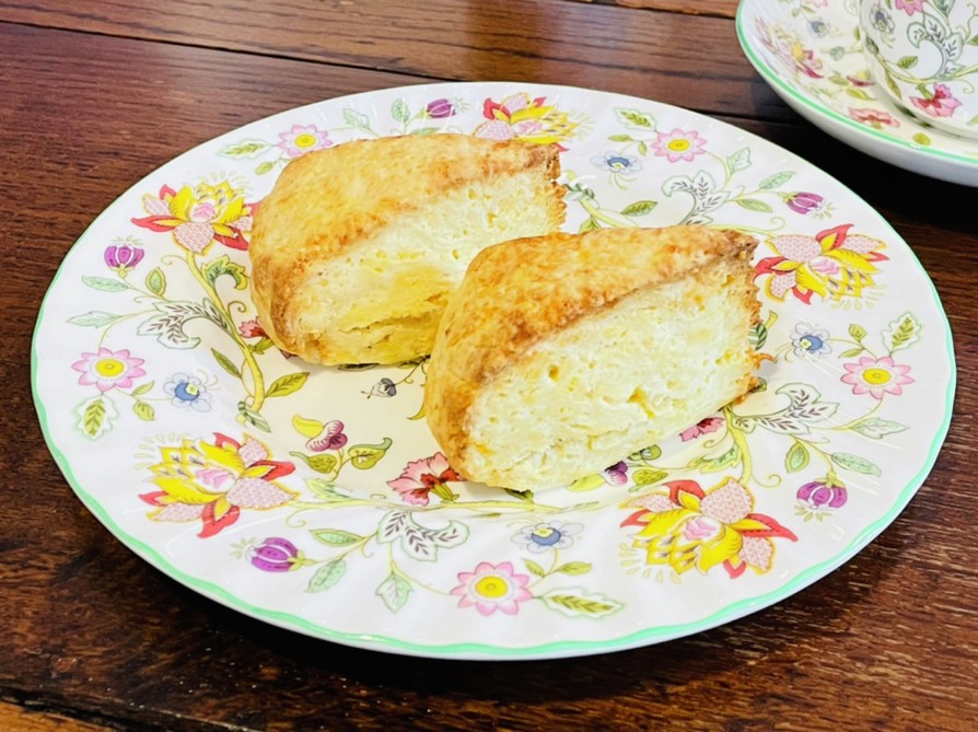 グレーズオレンジスコーンのレシピ