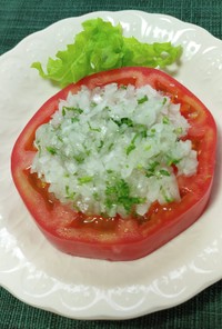 美味しいトマトのサラダ