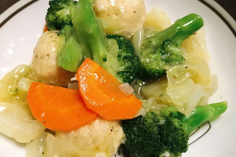 優しい味の簡単ミートボール煮 レシピ 作り方 By ミドリのカエル クックパッド 簡単おいしいみんなのレシピが374万品