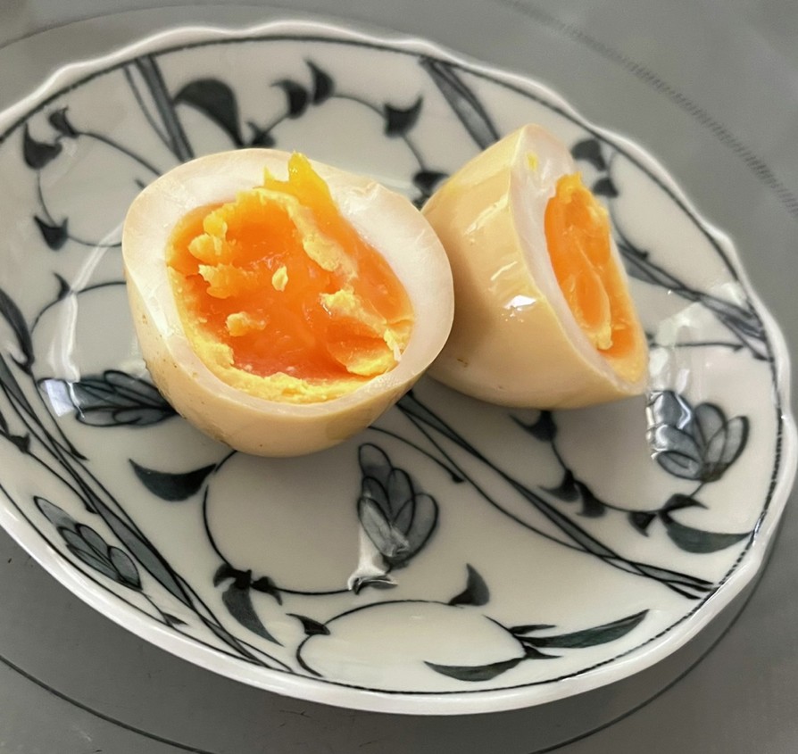 簡単✨カレー風味　味卵の画像