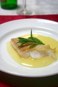 白身魚のソテー＊レモンバターソース
