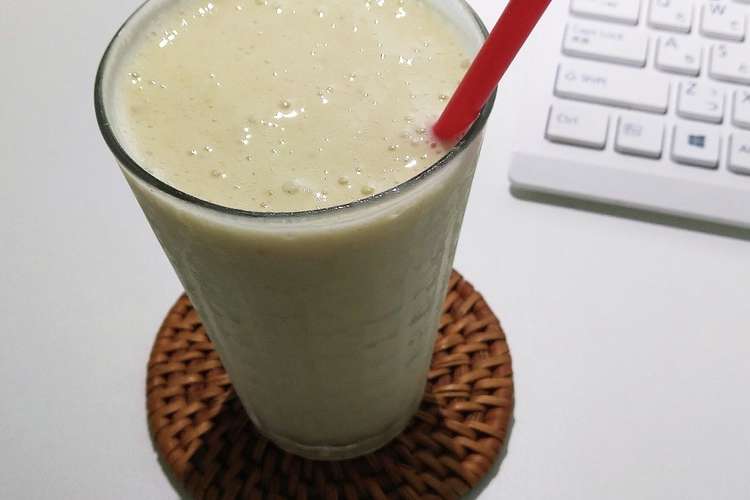 バナナスムージー 豆乳で レシピ 作り方 By グルテンフリー生活 クックパッド 簡単おいしいみんなのレシピが374万品