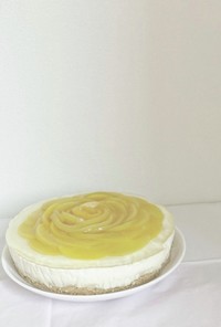 桃のレアチーズケーキ(18cm)