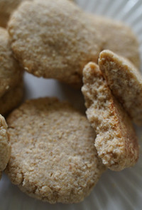 小麦粉なし☆オートミールシナモンクッキー