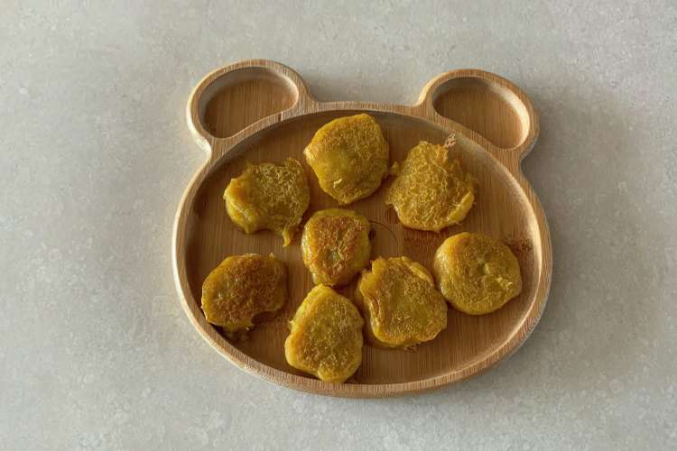 バナナとかぼちゃのおやき 離乳食後期 レシピ 作り方 By Kyurij クックパッド 簡単おいしいみんなのレシピが375万品