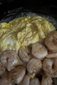 エビと卵炒め　中華