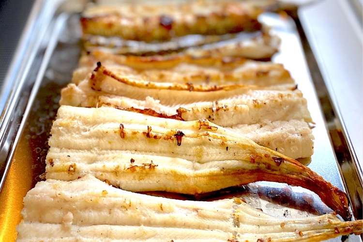 生の穴子の開きを美味しく白焼きにする レシピ 作り方 By かっちゃん杉 クックパッド 簡単おいしいみんなのレシピが375万品