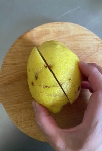 レモンの切り方