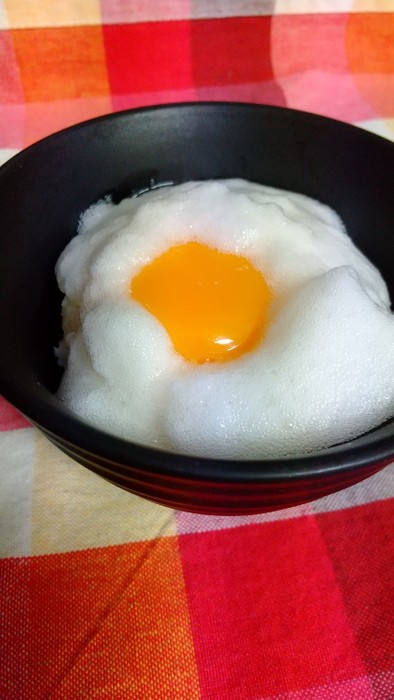 メレンゲの卵かけご飯の写真