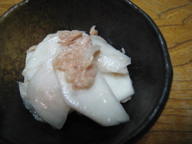 簡単に♪かぶとツナのレモン和え