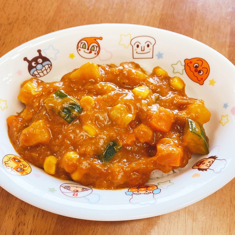 野菜でトロトロ美味しい☆子供の甘口カレーの画像