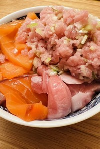 大葉酢飯の海鮮丼