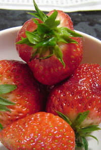 #簡単！#いちご・イチゴ・苺のヘタ取り方