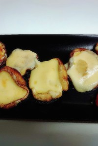 肉厚椎茸のチーズ焼き(*´`)