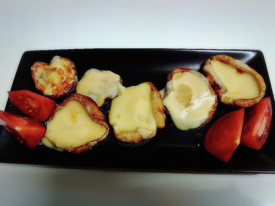 肉厚椎茸のチーズ焼き(*´`)の画像