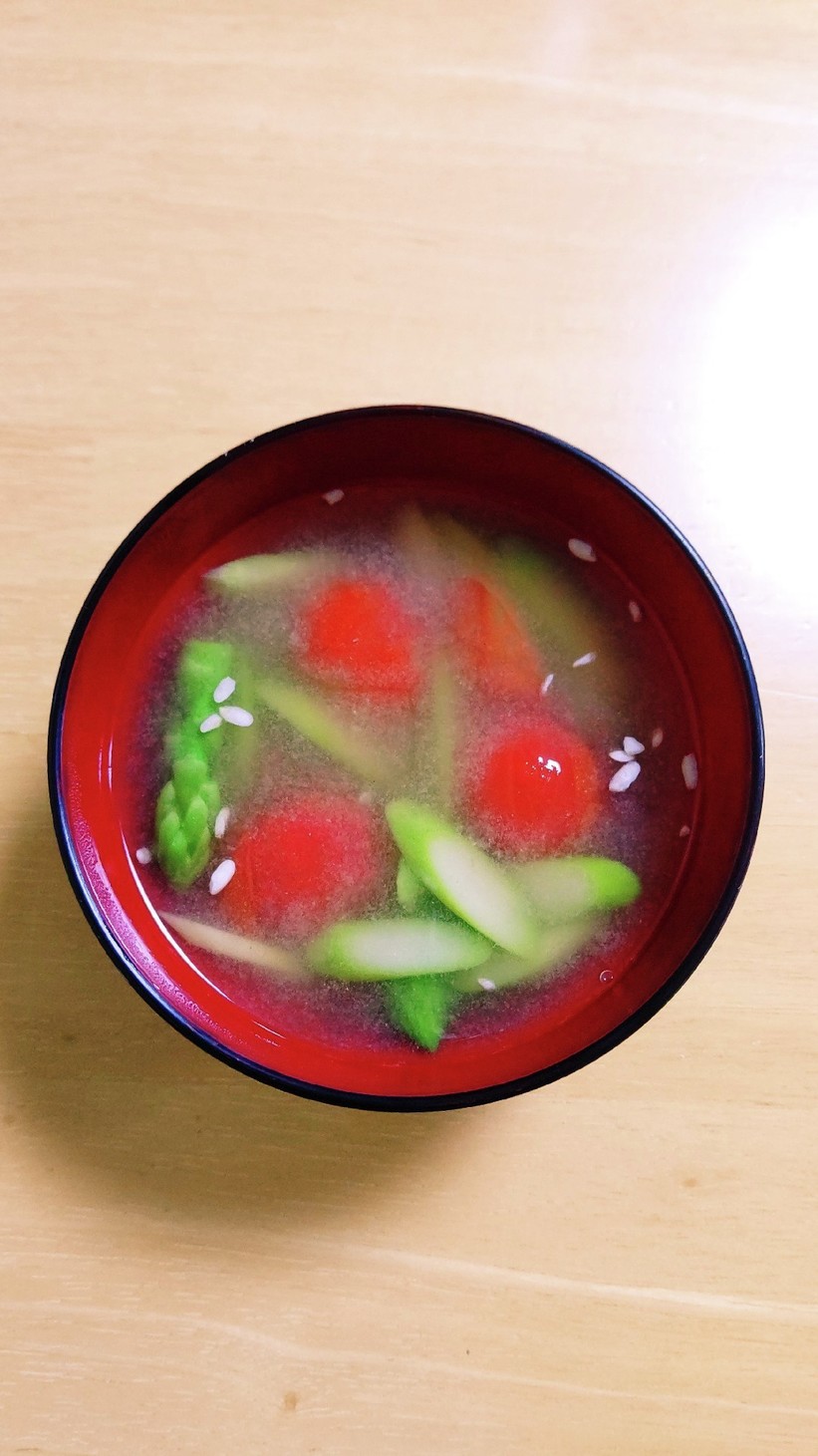 ☆おいしい夏の味噌汁☆の画像