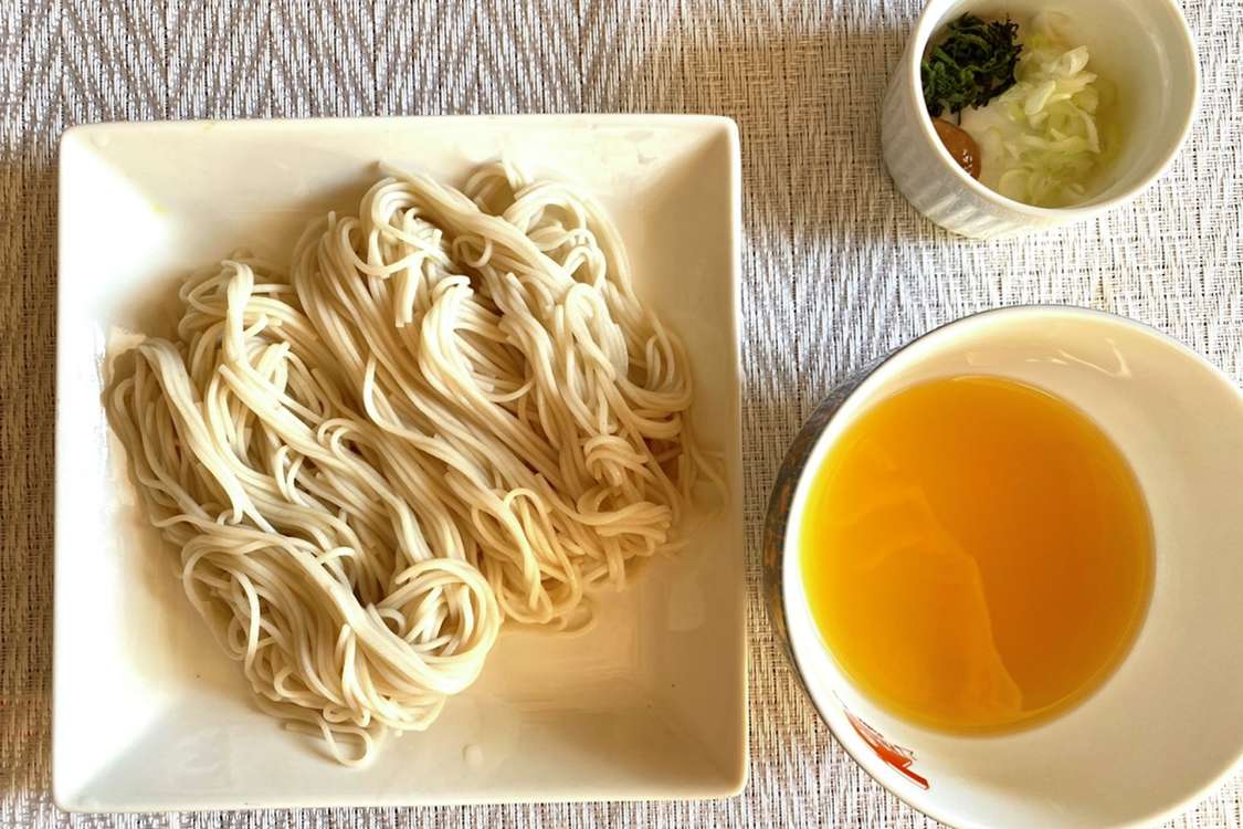 タレも薬味も爽やかに 更科そば レシピ 作り方 By ヨッシーよし丸 クックパッド 簡単おいしいみんなのレシピが379万品