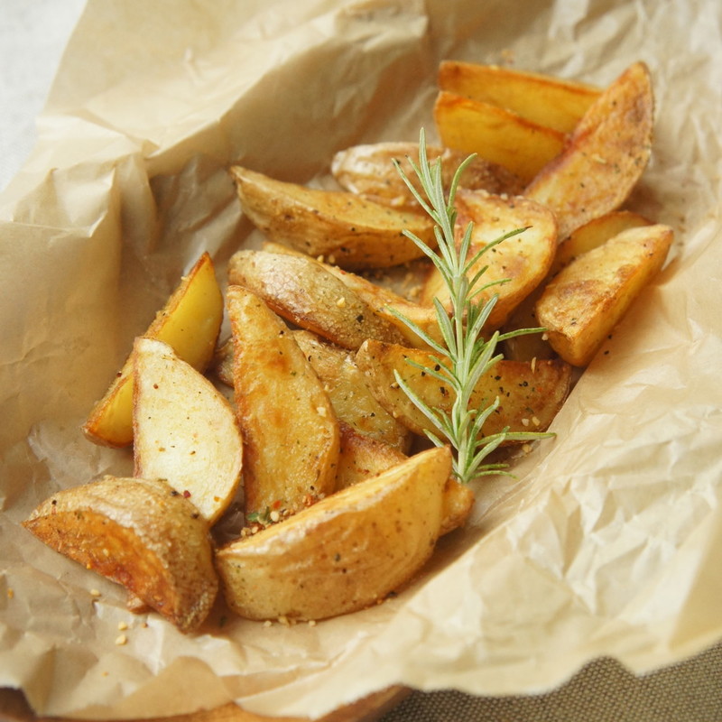 クリスピーベイクドポテトウェッジのレシピ