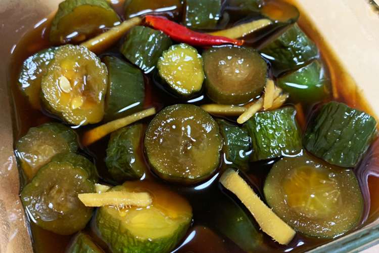 きゅうりの醤油漬け レシピ 作り方 By ぽろっとｑちゃん クックパッド 簡単おいしいみんなのレシピが375万品