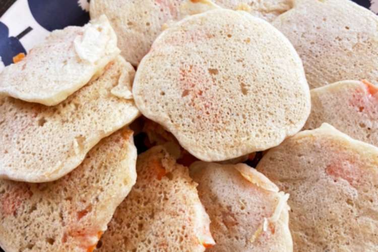 野菜たっぷり米粉お焼き 離乳食後期 レシピ 作り方 By Mionly クックパッド 簡単おいしいみんなのレシピが376万品