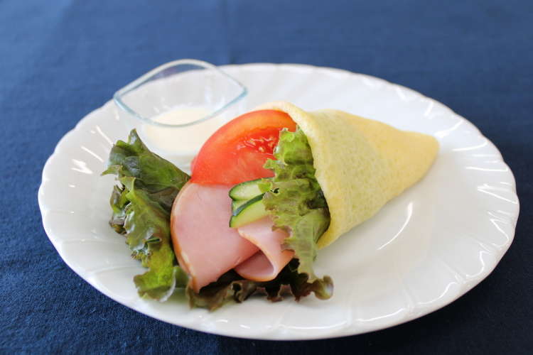 豆乳米粉クレープ おかず向き レシピ 作り方 By 埼玉県日高市 クックパッド 簡単おいしいみんなのレシピが377万品