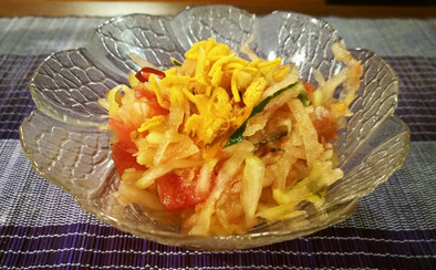 沖縄版・青パパイヤサラダ（ソムタム）の写真