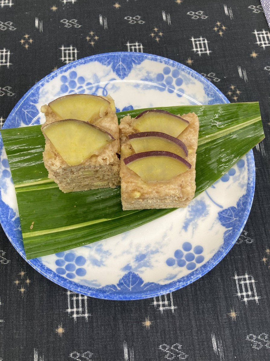 さつまいもの蒸しケーキby草津市の画像