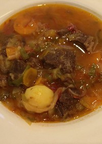 ウガンダ★牛肉のスープ