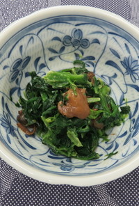 青菜と赤貝の和え物by草津市