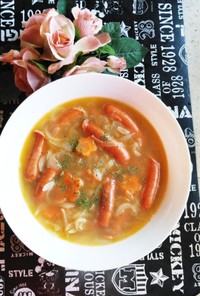 ◆ウインナーのオニグラ風スープ煮◆