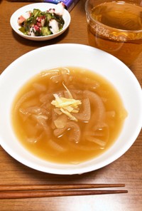 【和風】玉ねぎ＆生姜の冷スープ