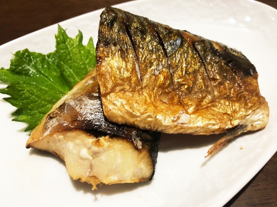 塩サバの【焼き魚】の画像