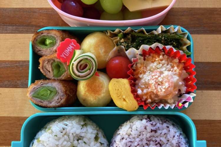 中学生女子お弁当 22 7 2 レシピ 作り方 By さえさん クックパッド 簡単おいしいみんなのレシピが375万品