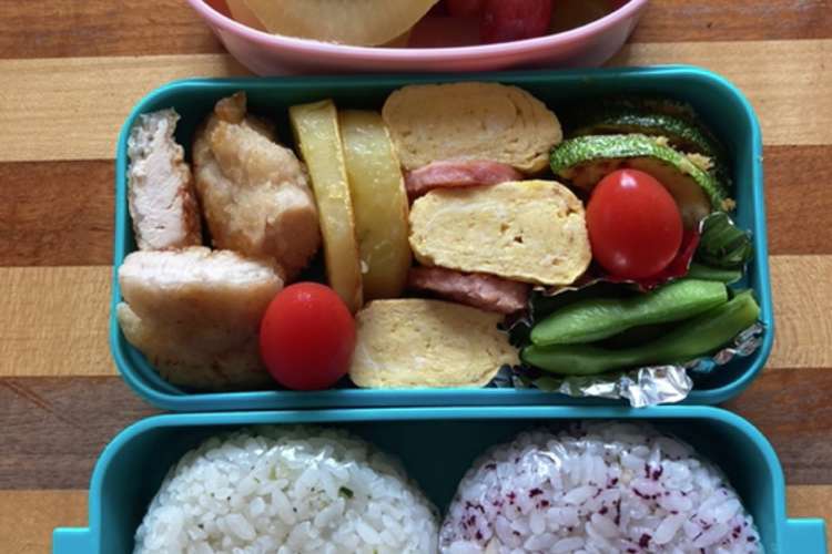 中学生女子お弁当 22 7 3 レシピ 作り方 By さえさん クックパッド 簡単おいしいみんなのレシピが375万品