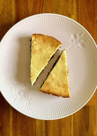 チーズケーキ:クリームチーズ250gで作