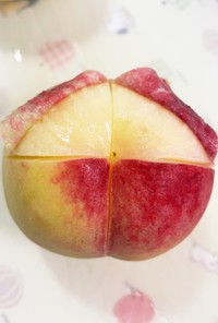 桃の皮の剥き方