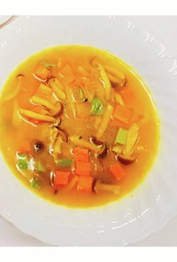 【副菜】カレースープ