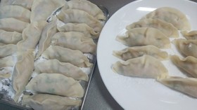 彼を虜にさせたギョウザ♪
