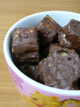 簡単!サクッとお麩チョコ★