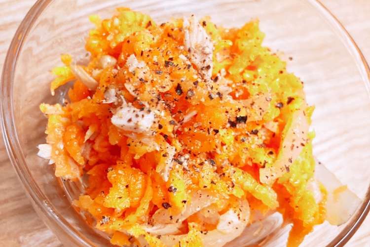 人参と玉ねぎとツナのサラダ レシピ 作り方 By よぅむ クックパッド 簡単おいしいみんなのレシピが376万品