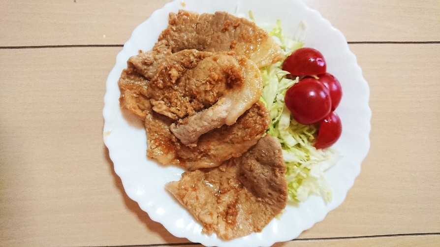 豚肉の生姜焼きの画像