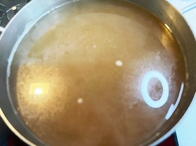暑い日に！超簡単自家製　韓国冷麺スープの写真