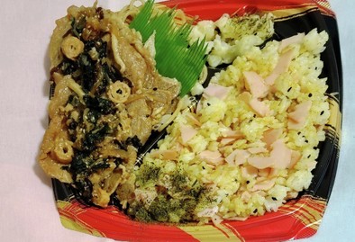 “豚肉生姜焼3号”«ごま昆布煮おろし和»の写真