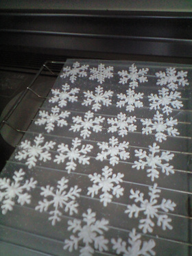 ☆雪の結晶☆デコレーション☆