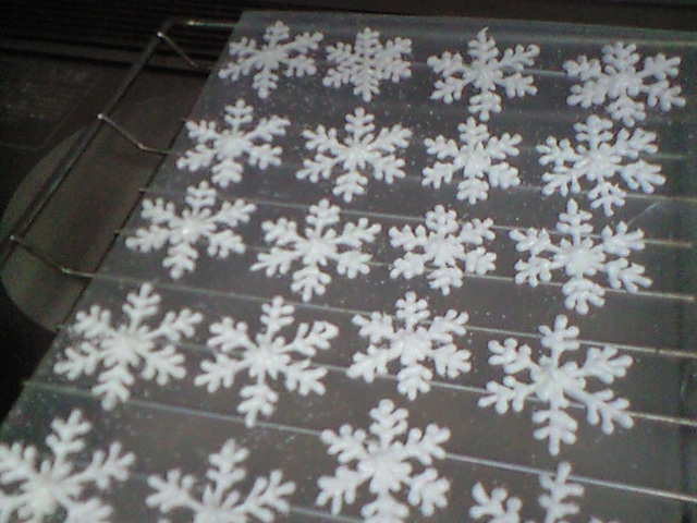 雪の結晶 デコレーション レシピ 作り方 By まっつんださん クックパッド