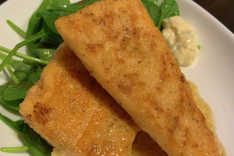 お刺身用のサーモンで簡単ムニエル レシピ 作り方 By リトルミー95 クックパッド 簡単おいしいみんなのレシピが374万品