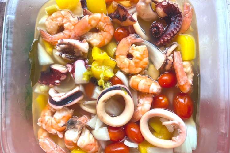 イタリアンデリのシーフードマリネ レシピ 作り方 By Figure4pet クックパッド 簡単おいしいみんなのレシピが378万品